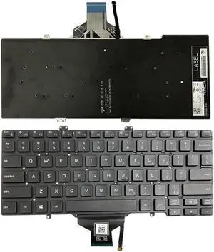 replacement keyboard for Dell LatituDE 7400 3400 5400 7410 5401 5411  Backlight 0RN86F US