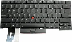 replacement keyboard for Lenovo Thinkpad E490S R490 L390 Black US  Backlit PK131BR1B00