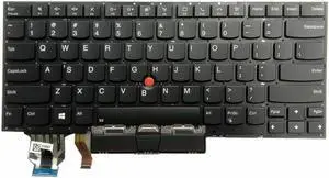 US Layout Backlit Keyboard for Lenovo Thinkpad X1 Carbon 7th Gen 20QD 20QE 20R1