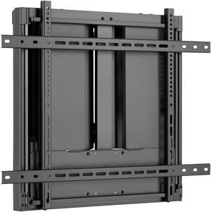 TRIPP LITE DWM7090HD Black 70" to 90" Height-Adjustable TV Wall Mount for 70" to 90" Flat-Panel Interactive Displays