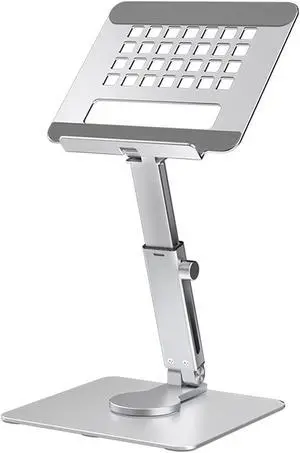 New Adjustable Tablet Stand Holder - Ipad Stand Holder With Heavier Base, Heavy Duty Aluminum Foldable Desktop Tablet Dock Compatible With Ipad 9Th Gen, I