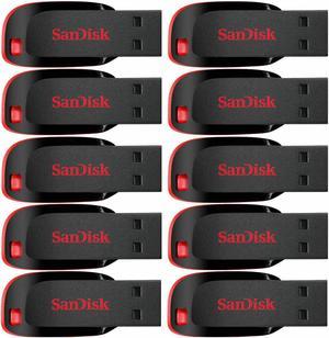 Lot 10 x SanDisk 32GB Cruzer Blade USB Thumb Pen Flash Drive Memory Stick SDCZ50