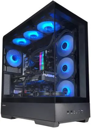GRI Gaming Desktop | i9-12900K | 32GB DDR5 | RTX 5070 12GB | 1TB NVMe | 360MM Water Cooler | WiFi 6E Built-in