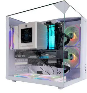 GRI Gaming Desktop | i9-12900K | 32GB DDR5 | RTX 5070 12GB | 2TB NVMe | WiFi 6E Built-in | Spirit 120 Cooler with 3.95in Screen GRI Gaming Desktop | i9-12900K | 32GB DDR5 | RTX 5070 12GB | 2TB NVMe | WiFi 6E Built-in | Spirit 120 Cooler with 3.95in Screen