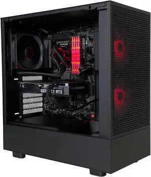 Code Red Gaming Desktop | i7-12700f | 16GB | RTX 3060ti | Kraken 120 Water Cooling | 1TB NVMe | ARGB | Wi-Fi