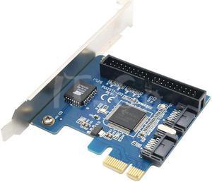 PCI Express Controller Card PCI-e To SATA Converter PCIe To IDE Adapter