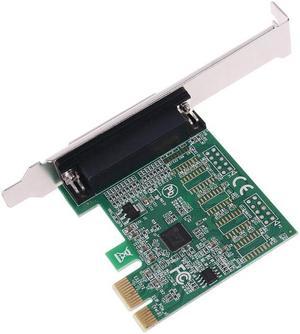 PCI Express X1 to 1 port DB25 Pin Printer Port LPT Parallel Card AX99100 Chipset