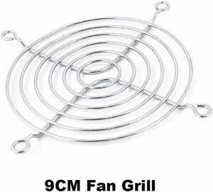 Computer PC Metal Case Fan Guard Protective Grill for 9CM 90mm Case/HDD DVD Fan
