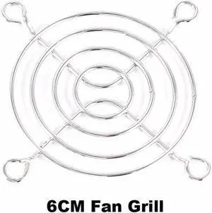 Computer PC Metal Case Fan Guard Protective Grill for 6CM 60mm Case/HDD DVD Fan