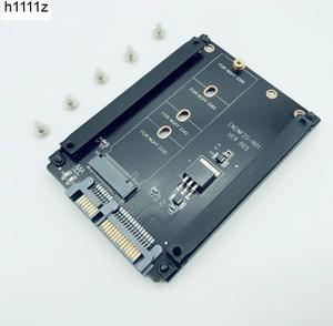Add On Card M.2 to SATA M2 to SATA Adapter M2/M.2 SATA Adapter M.2 NGFF B+M Key Metal Case for 2230 2242 2260 2280 M2 SSD