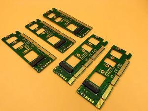 5PCS NGFF M.2 NVME AHCI SSD to PCI E PCI Express 3.0 x4 x16 Riser Card M key Connector Adapter for XP941 SM951 PM951 A110 M2 SSD