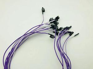 10PCS Motherboard Cable Desktop Computer PC Case Reset Power Button SW Switch Power Cord Cable Re start Switch Cable for Mining