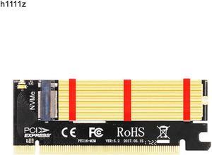 M2 SSD NVMe to PCI Express 3.0 X4 X16 Card M Key PCIE to M2 Adapter Support PCI E 3.0 X4 2230 2242 2260 2280 Size m.2 FULL SPEED