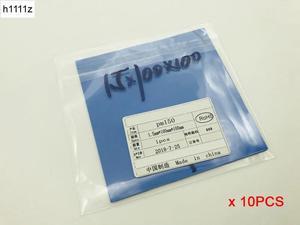 10PCS 100mm*100mm*1.5mm Thermal Pad GPU CPU Heatsink Cooling Conductive Silicone Pad