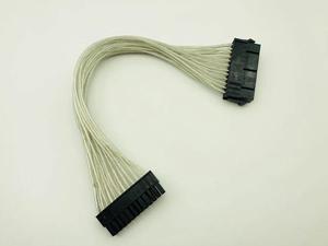 5PCS ATX 24 Pin Male to 24Pin Female Extension Power Cable Internal PC PSU TW Power Connector Wire 24Pin Extension Cable