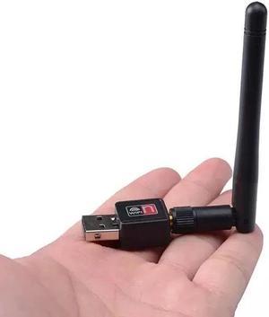 Wireless WiFi Adapter 2dBi Wi Fi Antenna 150Mbps Lan Wireless Network Card Portable USB 20 Receiver Adaptador 80211bgn