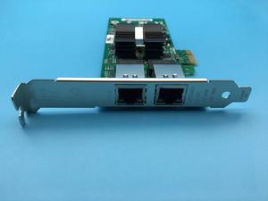 82576 Network Card Server Adapter PCIE x1 Dual port Gigabit Ethernet Card E1G42ET Support ROS