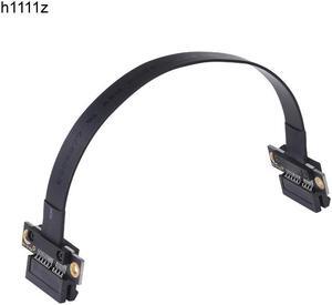 Add On Card PCIE Riser PCI Express Flex Relocate Cable PCI E 1X to 1x Slot Riser Card Extender Extension Cable for Bitcoin Miner