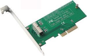 PCI Express PCIE PCI E to 4X Adapter Card SSD Converter Card for Apple 2015 2014 2013 MacBook Air A1465 Mac Pro MD878 ME253 SSD