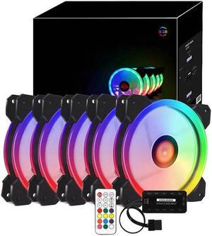 Cooler RGB Fan Computer Case PC Cooling Fan RGB Adjust LED 120mm Quiet + IR Remote Computer Cooler Cooling RGB Case Fan CPU