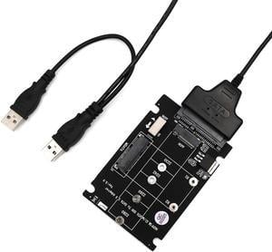 Add On Card SSD MSATA & M.2 SSD USB Adapter MSATA NGFF M.2 Adapter USB SATA Cable USB M.2 Card Adpater for PC Desktop