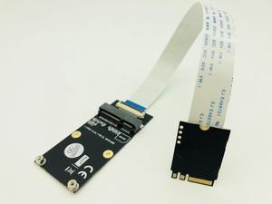 A+E NGFFto Mini PCI E Adapter NGFF Key A E to Mini PCI Express WiFi M.2 WIFI Adapter for Half and Full Size Network Card