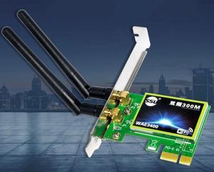 PCI E Dual Frequency 2.4G/5G 300Mbps 300M 802.11b/g/n Wireless WiFi Card Adapter