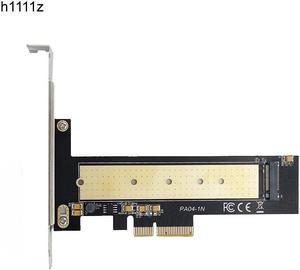 M.2 NVMe SSD NGFF TO PCIE X4 Adapter M Key Interface Card Support PCI Express 3.0 x4 2230 2242 2260 2280 22110 M2 SSD FULL SPEED