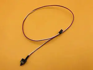 1PCS Host Motherboard PC Power Button Power SW Switch On/OFF Cable 50cm Reset Adapter Cord For BTC EOS ETH Miner Machine Mining