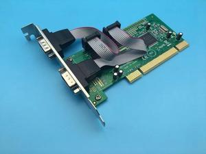 PCI Seiral Card 2 Port RS232 PCI to COM DB9 pin Chipset for ASIX MCS9865 RS 232 Seiral Cards