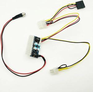 24pin DC ATX PSU 12V DC Input 160W Peak Output Switch DC DC ATX Pico PSU MINI ITX PC Power Supply For Computer