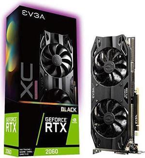 EVGA GeForce RTX 2060 XC Ultra Black Gaming, 06G-P4-2163-KR, 6GB GDDR6, Dual HDB Fans