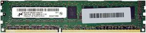 Micron 1GB PC3-10600 DDR3-1333MHz ECC Unbuffered CL9 240-Pin DIMM Single Rank Memory Module MT9JSF12872AZ.1G4G1