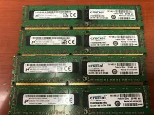 MICRON ORIGINAL MT18JSF51272PDZ-1G9K1  4GB Registered ECC DDR3 1866MHz 240 Pin with 2RX8 (512Mx72) SERVER MEMORY EASY TO INSTALL IN INTEL AND MAC.