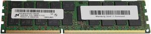 Crucial MICRON 16GB 1600MHz CT16G3ELSLQ8160B.36FED MT36KSZF2G72LDZ-1G6E2A7BE PC3-12800 DDR3- Registered ECC CL9 240-Pin Load Reduced LR-DIMM 1.35V Low Voltage Quad Rank x8 Memory Module