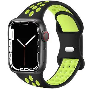 SVISVIPA Silicone Sport Band Compatible with Apple Watch Bands Women Men SVISVIPA Silicone Sport Band Compatible with Apple Watch Bands Women Men