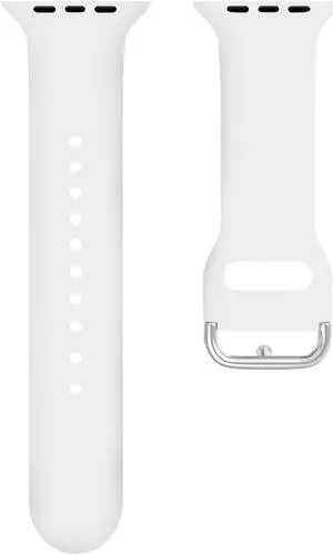 Suitable for Apple Watch 1/2/3/4/5/6 Generation Model Size 38MM / 40MM / 41MM Universal White Couples Watch Chain 44mm White