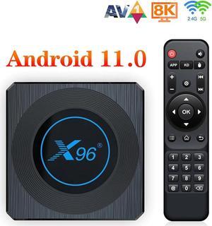 New X96 X4 Amlogic S905X4 Smart TV Box Android 11.0 4GB 64GB 1000M BT4.1 4K Media Player Set top box 4GB 32GB VS X96 MAX+