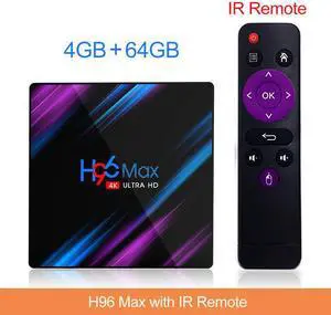 H96 MAX RK3318 Smart TV Box Android 11 4G 64GB  4K Youtube Wifi BT Media player H96MAX TVBOX Android10 Set top box