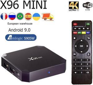 X96mini new Android 9.0 X96 mini Smart TV BOX S905W Quad Core support 2.4G Wireless WIFI Media Box Set-Top Box 2GB 16GB