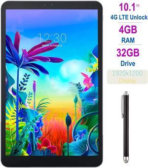 LG G Pad 5 10.1-inch (1920x1200) 4GB LTE Unlocked Tablet, 4GB RAM, 32GB Storage, Fingerprint, Android 9.0 w/Mazepoly Stylus Pen (Renewed)