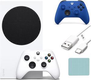 Microsoft Xbox Series S 512GB SSD All-Digital Console with One Wireless  Controller, with Mazepoly 10ft USB Type-C Charging Cable