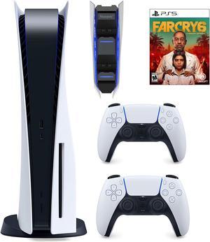 P-S-5 Play-station 5 Disc Version Gaming Console-x86 64AMD Ryzen Zen 8  Cores CPU, AMD Radeon RDNA,16GB GDDR6 Memory,825GB SSD,4K Blu-ray player,Wifi  6,Bluetooth 5.1,Ethernet,USB cable 