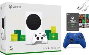 Xbox Series S  Holiday Console, Xbox 3 Month Game Pass Ultimate with Mazepoly Accessories