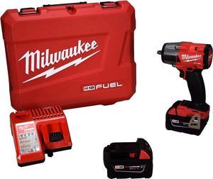 Milwaukee M18 296022R Fuel 38 MidTorque Impact Wrench W Friction Ring Kit
