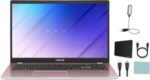 ASUS L510 15.6" FHD Student Laptop, Intel Celeron N4020 up to 2.8 GHz CPU, 4GB RAM, 128GB eMMC Storage, Intel UHD Graphics, Backlit Keyboard, 1-Year Office 365, Win11 HS, Pink + Mazepoly Accessories