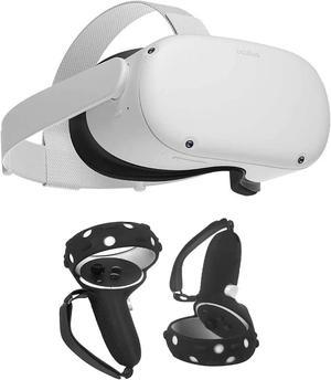 Meta Quest 2 Advanced All-In-One Virtual Reality Headset  128 GB  + Mazepoly Accessories