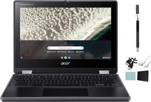 Acer Spin 511 116 HD Touchscreen 2in1 Convertible Chromebook Intel N100 Quadcore 4 Core 8GB DDR5 RAM 64GB eMMC Chrome OS Shale Black  Mazepoly Accessories