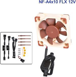 Premium Fan Noctua NF-A4x10 FLX 12V 4010 Cooling Fan 4500 RPM Cooler 3D Printer Radiator Ender3/3S Pro 40X40X10mm Heater Towers - OEM