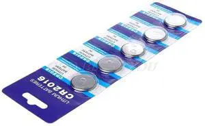 5PCS Button Battery CR2016 3V Lithium Cell Coin Batteries LM2016 BR2016 DL2016 Watch Electronic Promotion Toy Remote
